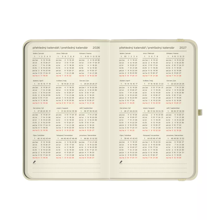 Studentský diář - Puntíky