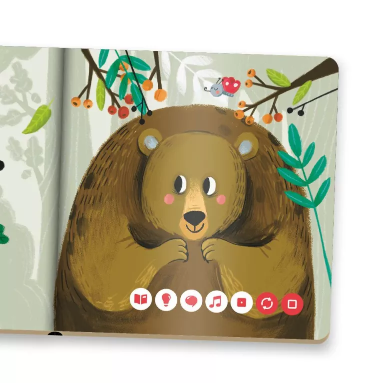 Minikniha pre najmenších - Lesné zvieratká SK