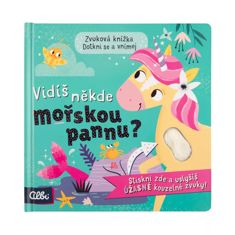 Vidíš někde mořskou pannu? - Zvuková hmatová kniha