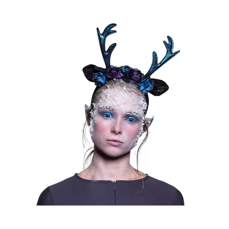 Kontaktní čočky mrazivě modré