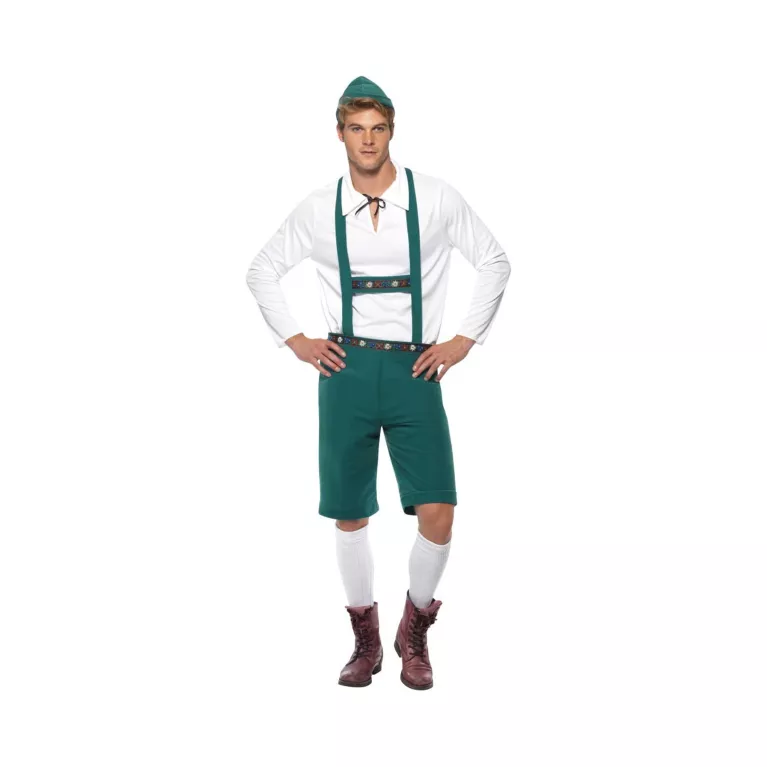 Kostým Oktoberfest zelený vel. XL