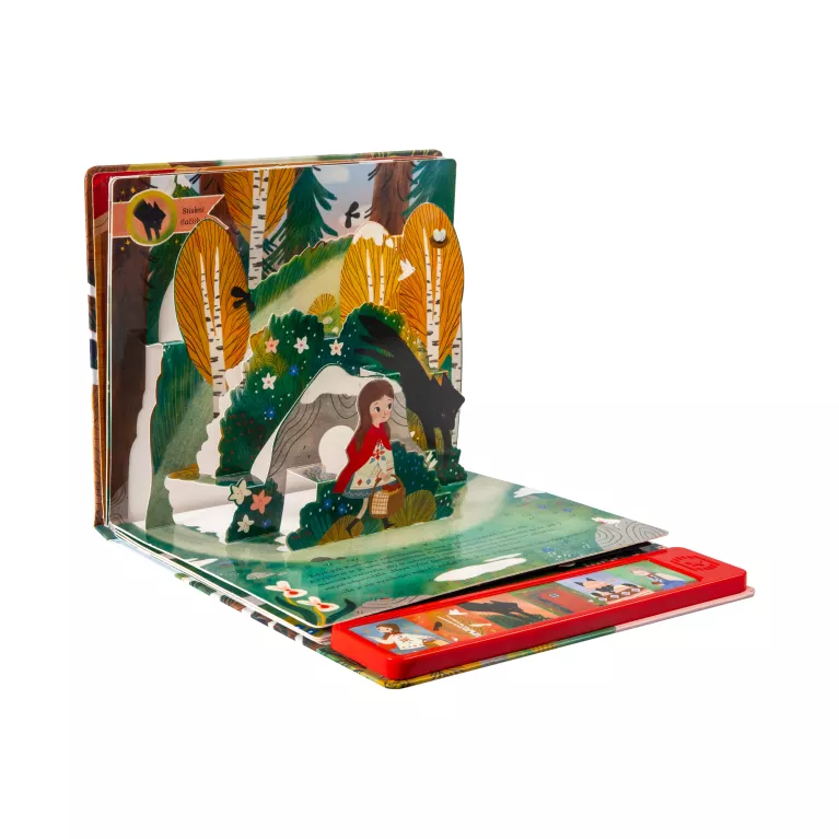 Červená Karkulka - Zvuková 3D kniha