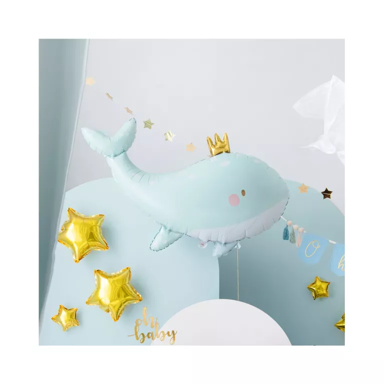 Balónek fóliový Velryba