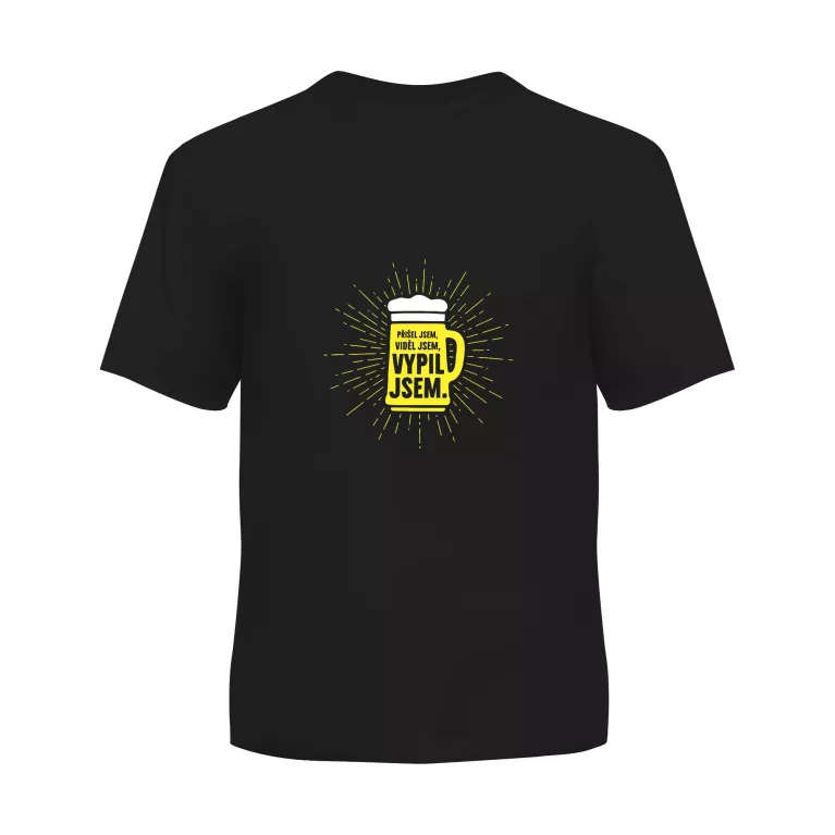 Pánské tričko - Přišel jsem, viděl jsem, vypil jsem