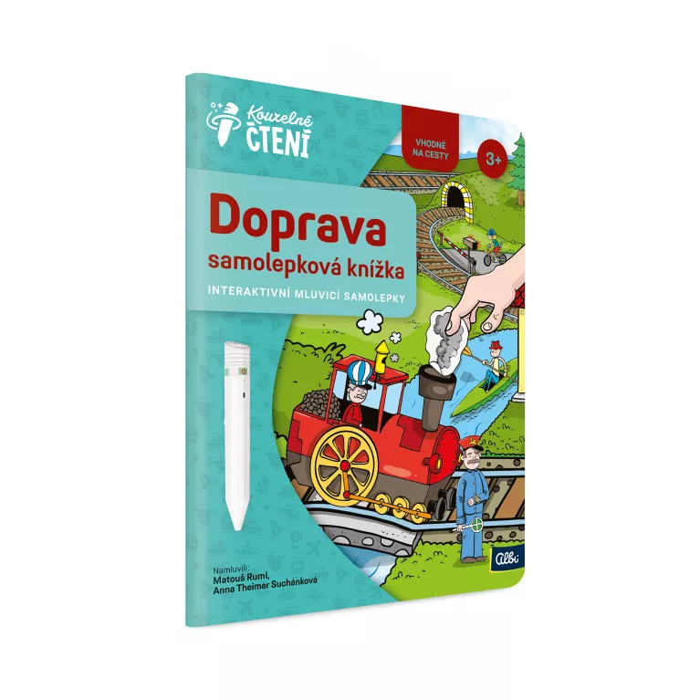 Samolepková knížka Doprava