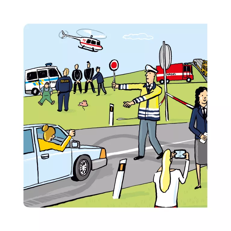 Minikniha povolání - Policista