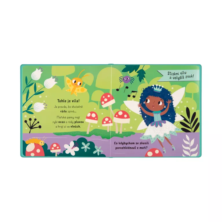 Vidíš někde mořskou pannu? - Zvuková hmatová kniha