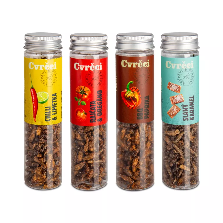 Dárkový set: Pražení cvrčci