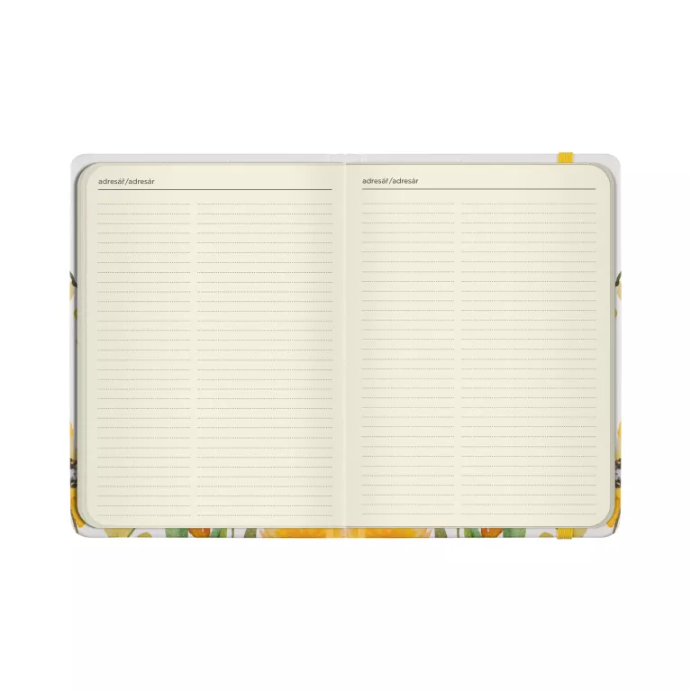 Denní diář - Žluté květiny