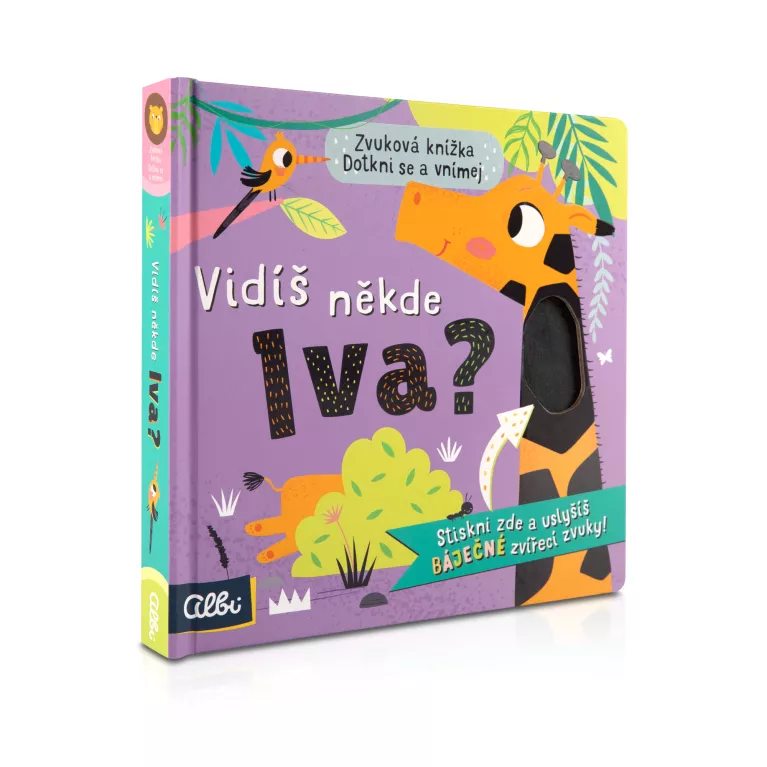 Vidíš někde lva? - Zvuková hmatová kniha