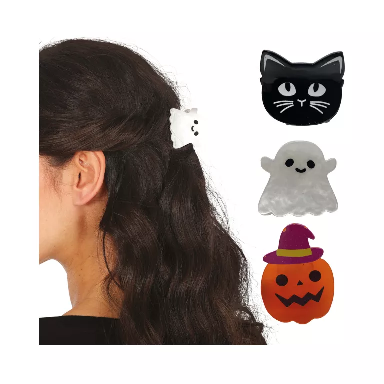 Skřipce do vlasů Halloween 3 ks