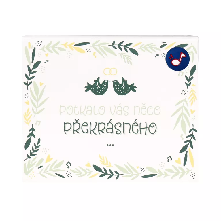 Hrací krabička - Novomanželé