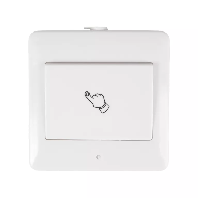 Stříkací tlačítko lepící