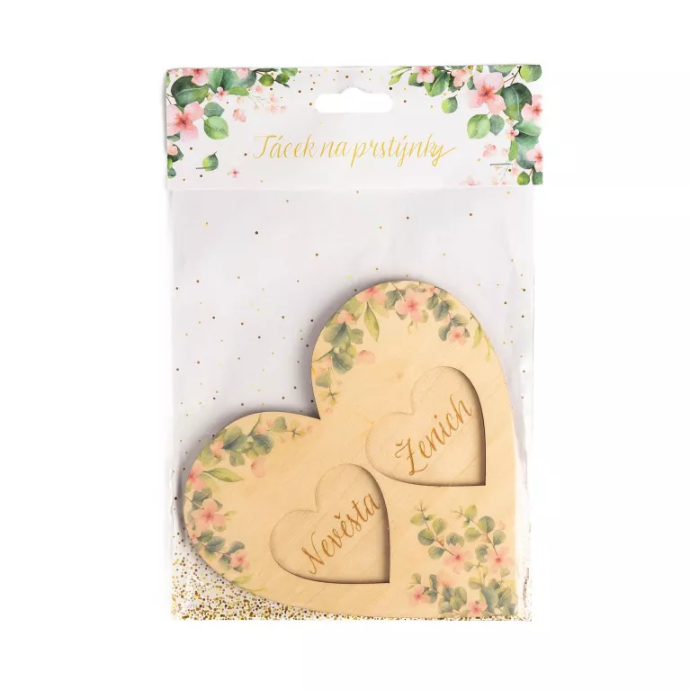 Tácek na snubní prstýnky