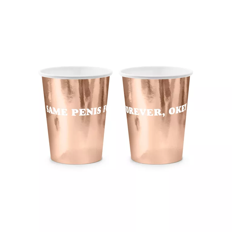 Kelímky rozlučka Penis 6 ks