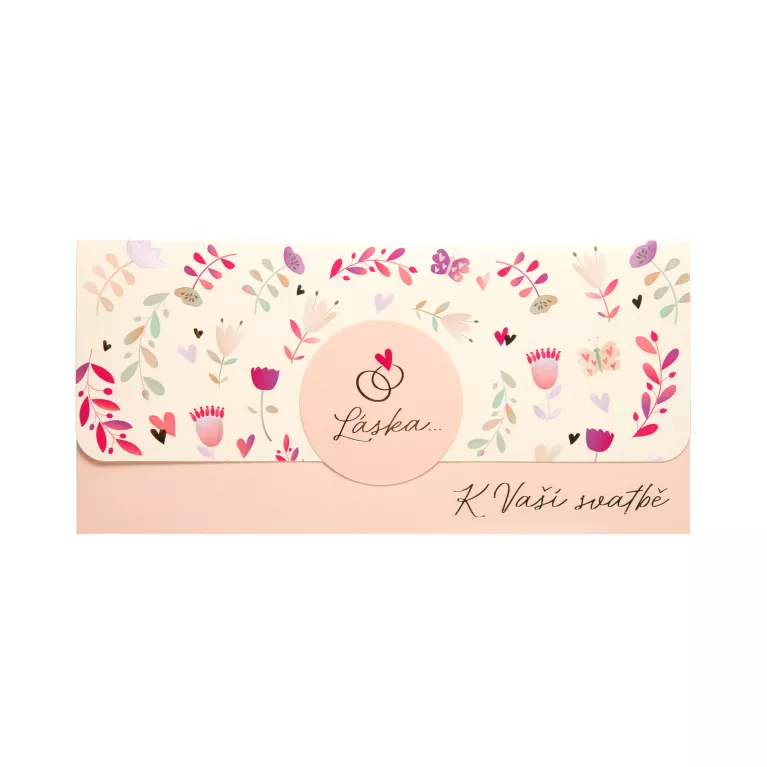 Magnetická kapsa na peníze - K Vaší svatbě