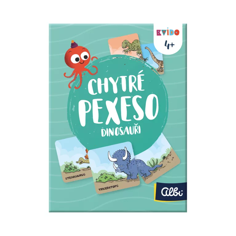 Chytré pexeso - Dinosauři 2. vydání