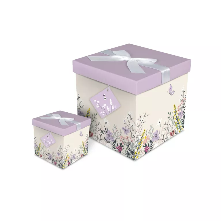 Dárková krabička skládací - Louka