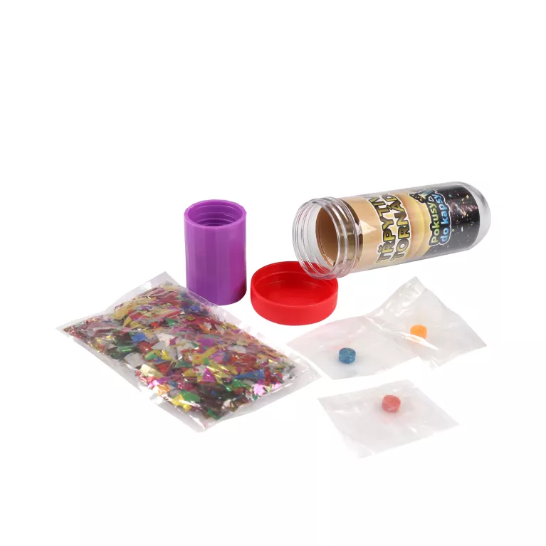 Pokusy do kapsy - Třpytivé tornádo