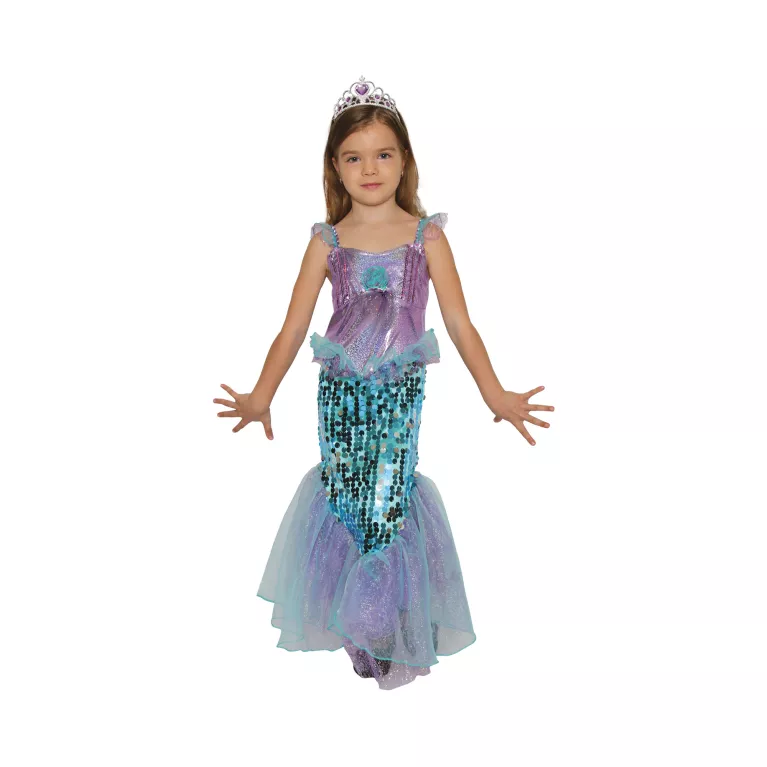 Kostým dětský Mořská panna s korunkou
