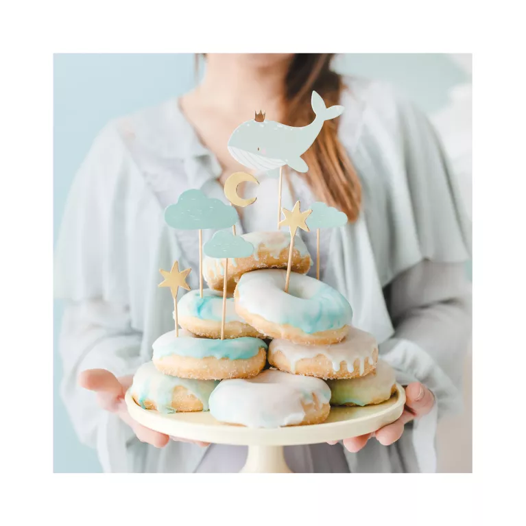 Zápich Velryba modrá 7 ks