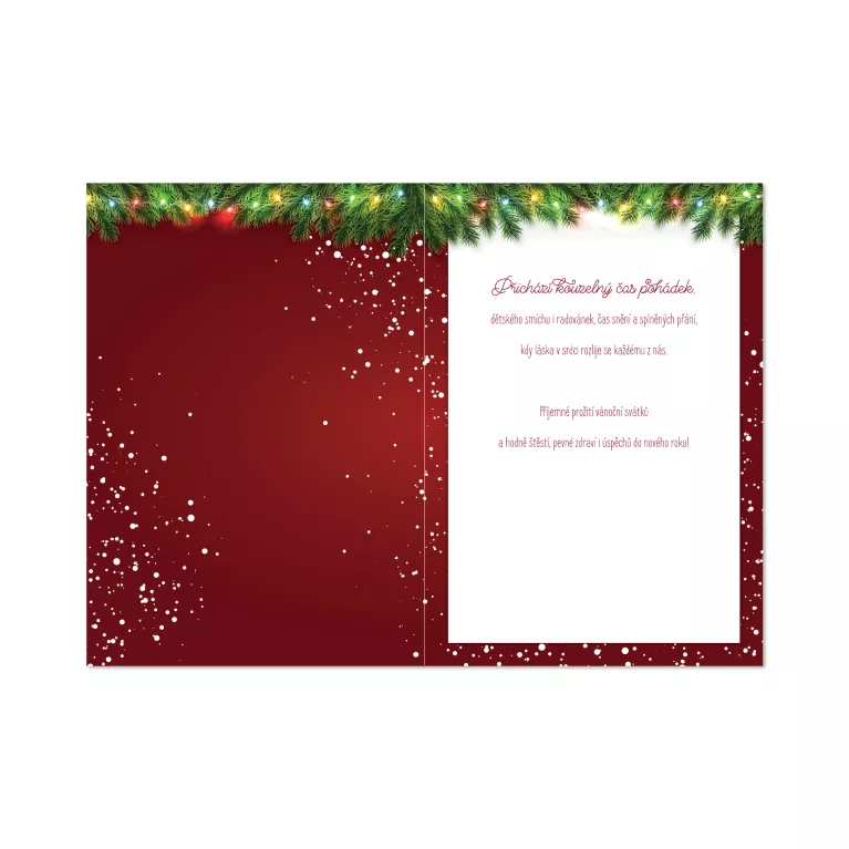 Svítící přání - Věnec