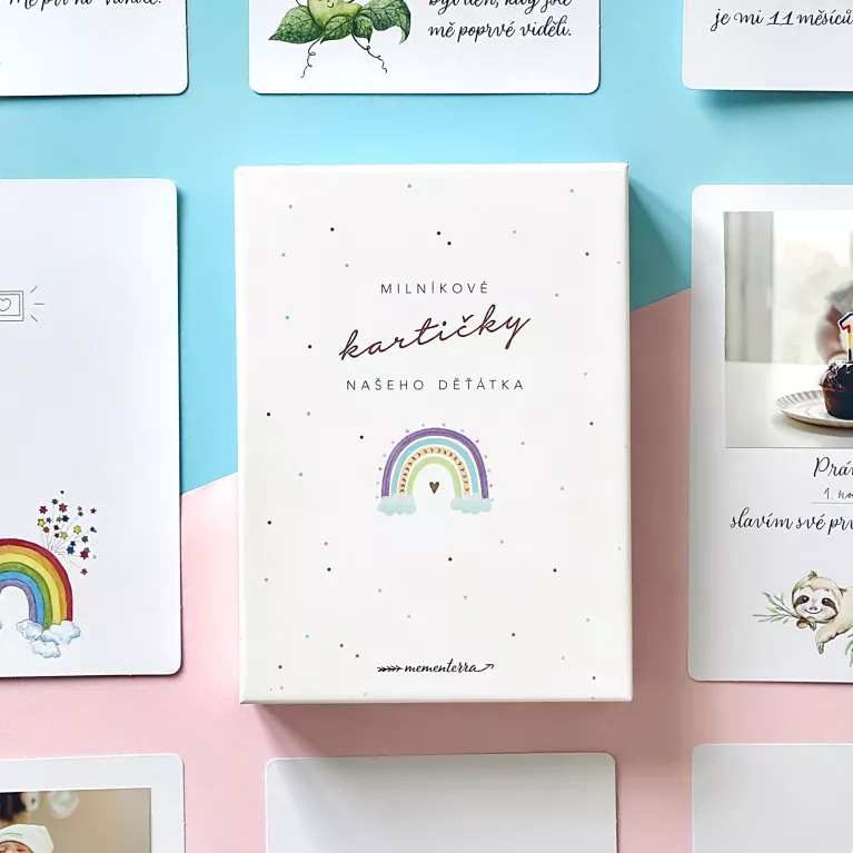 Milníkové kartičky našeho děťátka