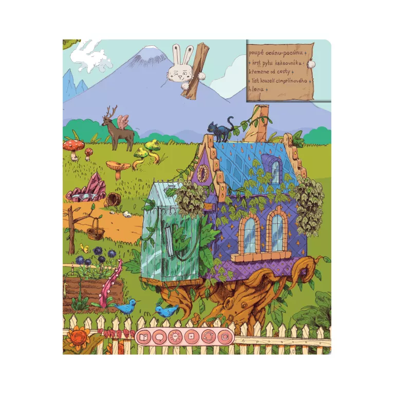 Kniha Dianka ve světě kouzel