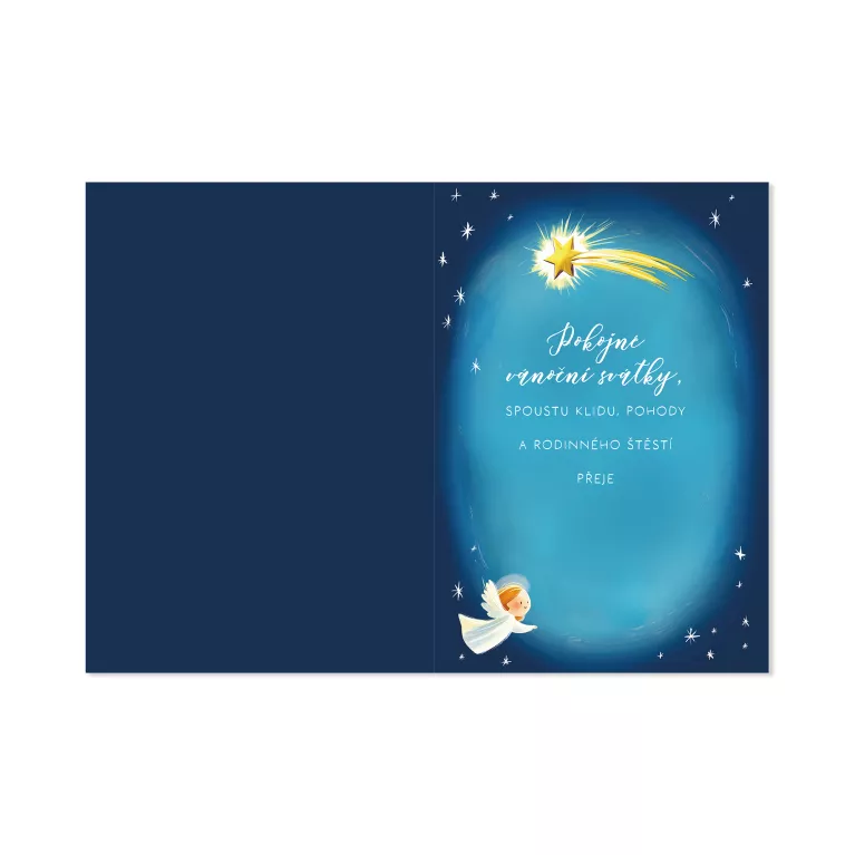 Vánoční hrací přání - Betlém