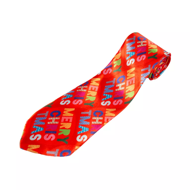 Vánoční kravata hrající Merry Christmas