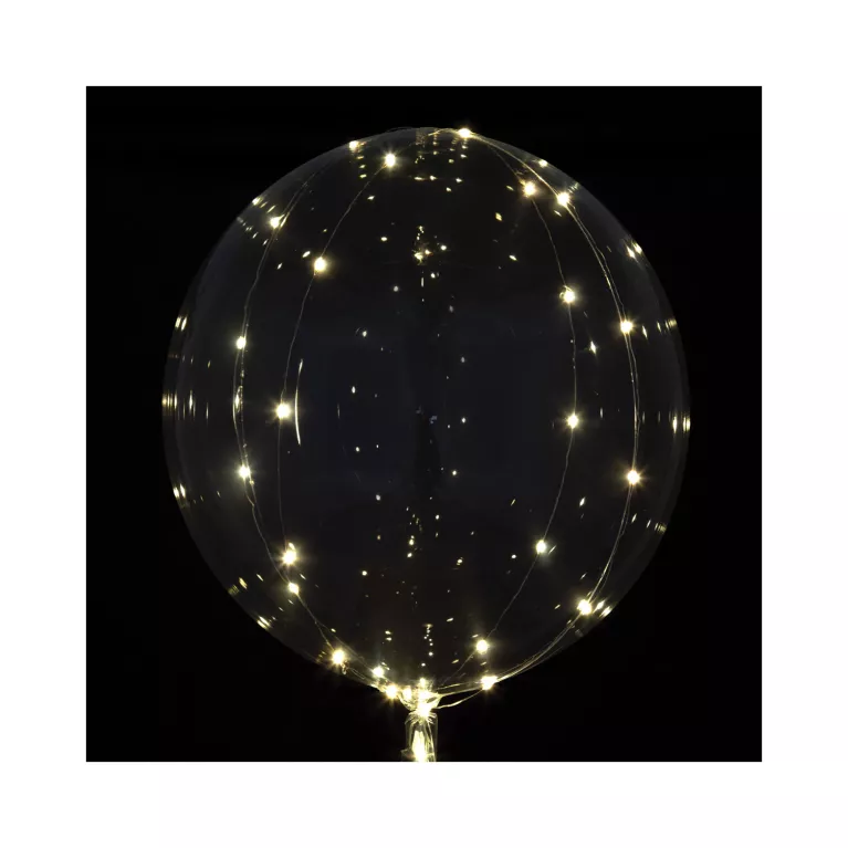Balónek bublina s LED bílým osvětlením