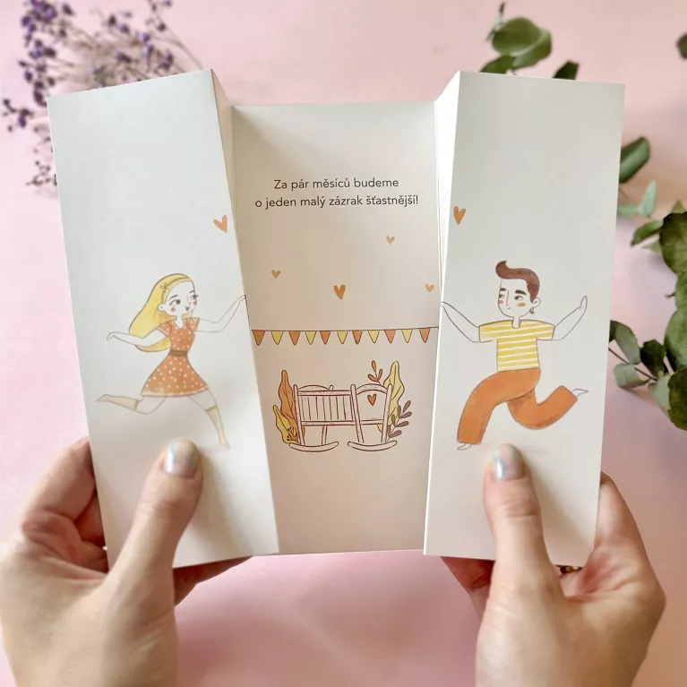 Oznámení - Čekáme miminko