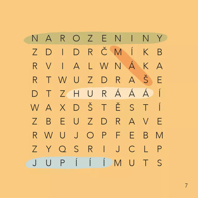 Minikniha - K narozeninám