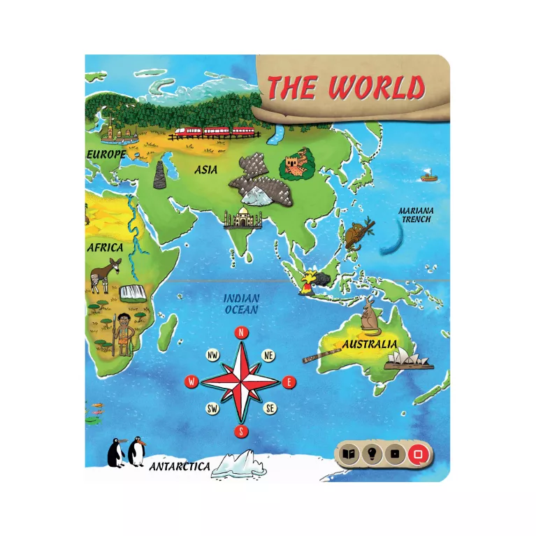 Tolki Pen + World Atlas EN