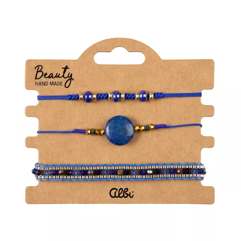 Náramky - Modrý kámen