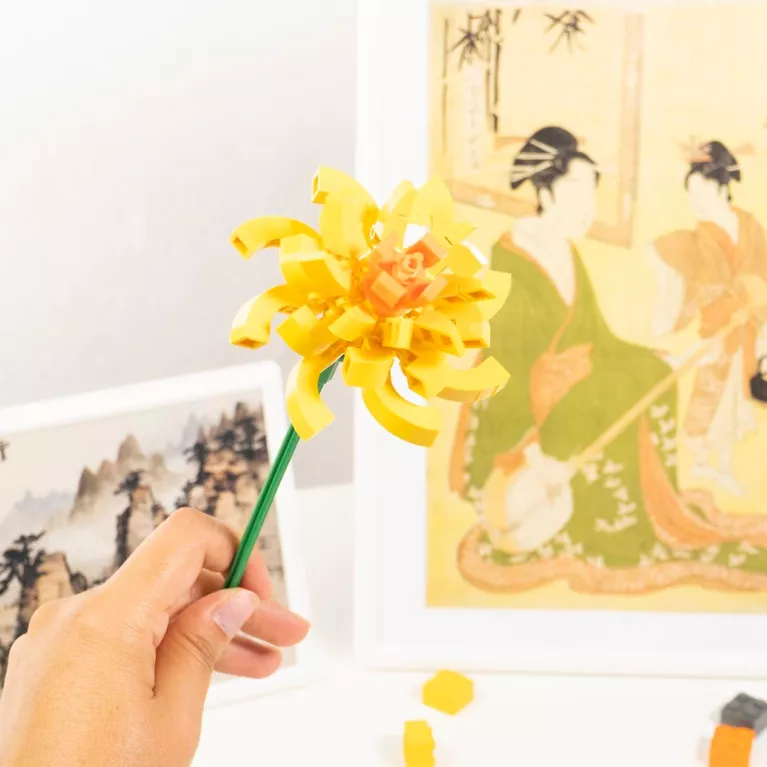 Květinová stavebnice - Dahlia (Jiřina)