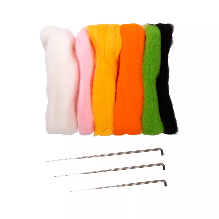 DIY Jehlové plstění - Květiny