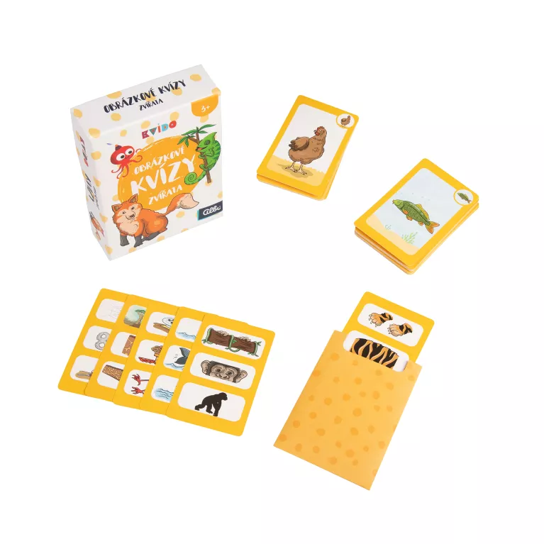 Obrázkové kvízy: Zvířata - Kvído