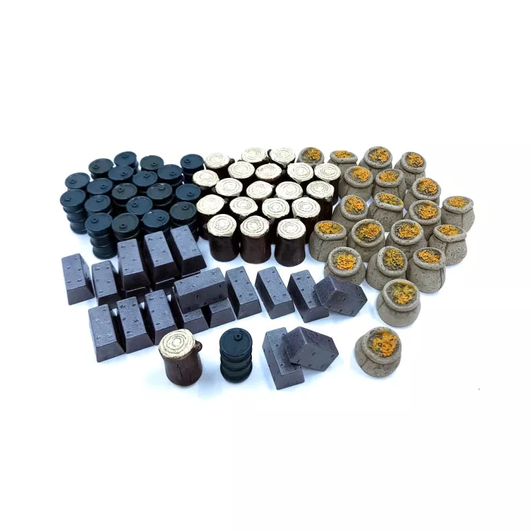 Scythe - realistické suroviny