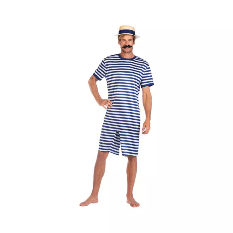 Kostým Plavec retro modrý vel.L