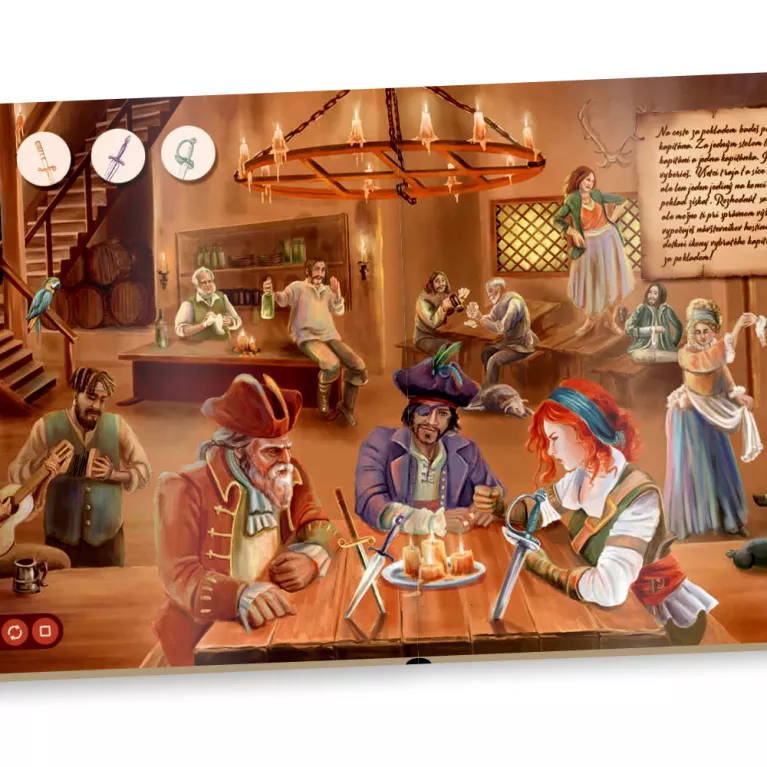 Kniha Dobyvatelé pirátského pokladu SK