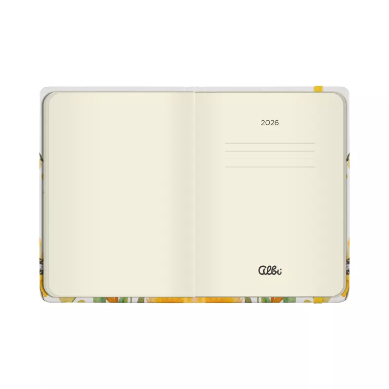 Denní diář - Žluté květiny