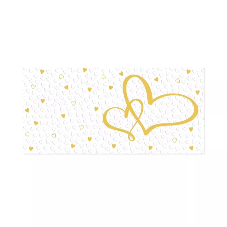 Kapsa na peníze - Zlaté srdce