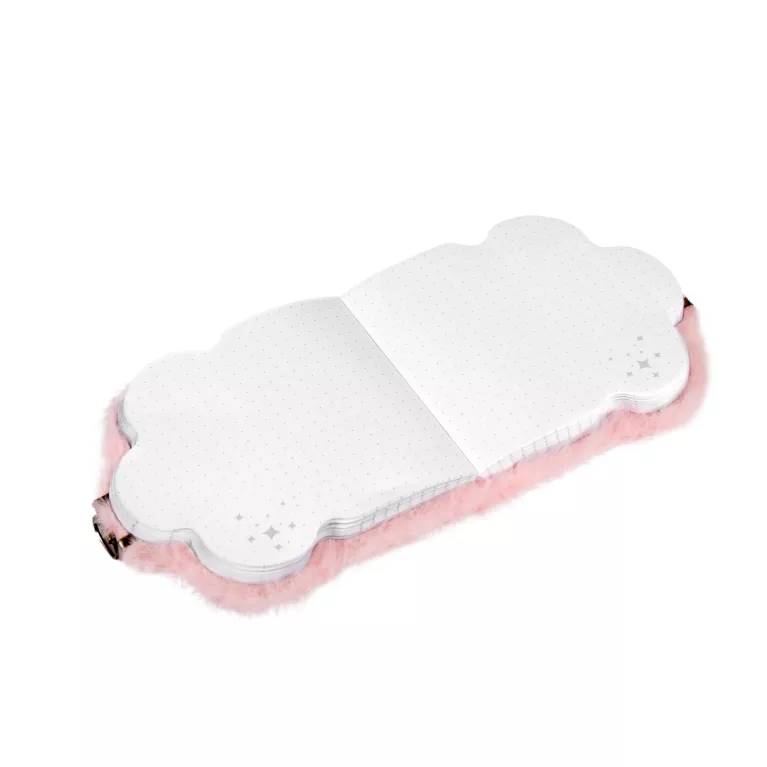 Chlupatý blok se zámkem - Kytka