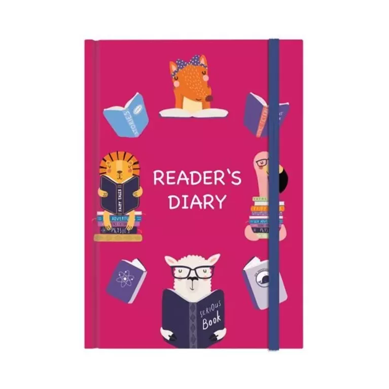 Čtenářský deník - růžový