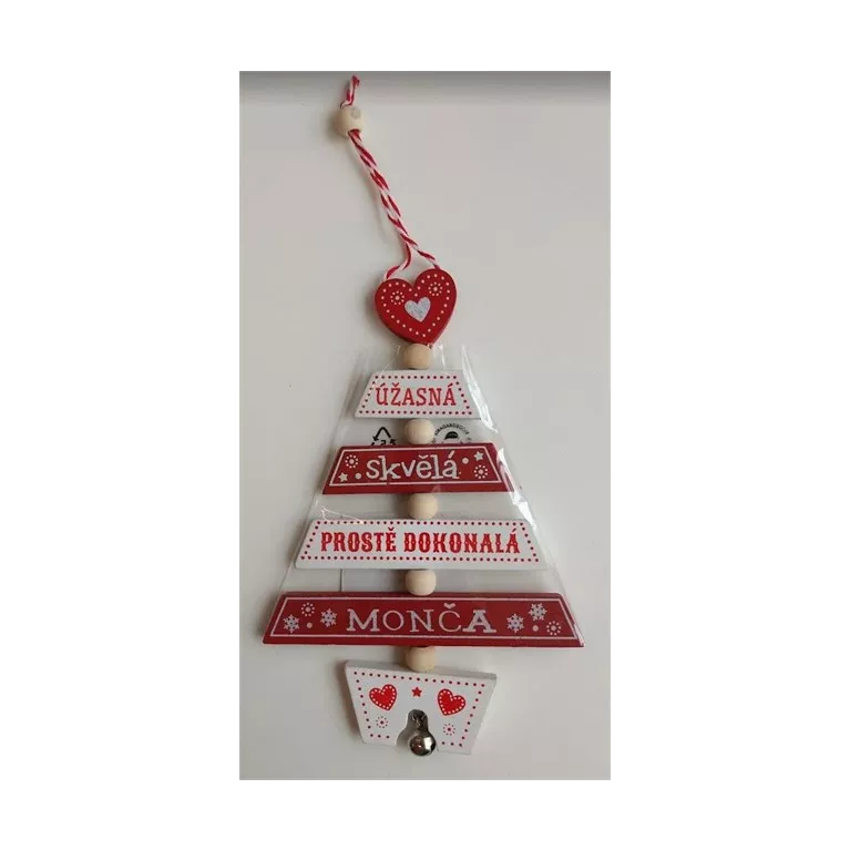 Vánoční ozdoba - Monča