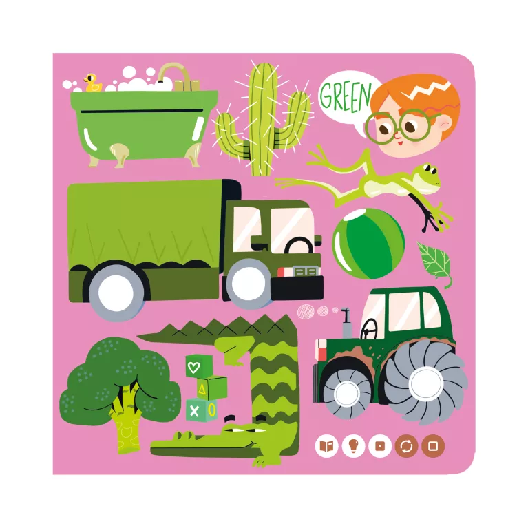 Kniha My First Book of Colours