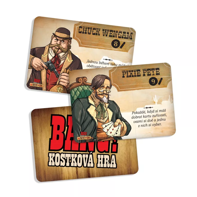 Bang! kostková hra - NEmrtví nebo živí