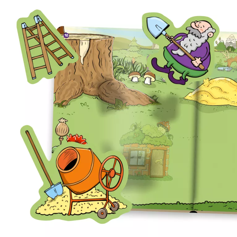 Samolepková knižka - Strašidlá SK