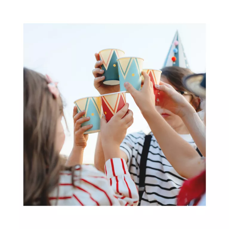 Kelímky Cirkus 6 ks